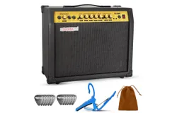 Guitar Amp 80 Watt  Electric Amplifier w Built in 10" Speaker Portable Mini Practice Amps