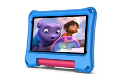 7 inch 2&plus;32GB Puzzle Kids Tablet with Protective Silicone Sleeve 360 Degree Rotating Carrying Handle Stand&comma; Kids Tablet PC wifi Android Tablet PC Learning Tablet PC
