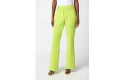 Joseph Ribkoff Vertical Seam Flared Pant In Key Lime