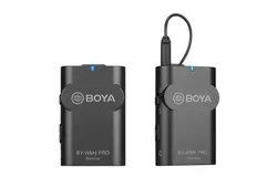 Boya Pro Digital Camera-Mount Wireless Omni Lavalier Microphone System &lpar;2&period;4 GHz&rpar; BY-WM4