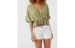 O&apos;neill Carey Top In Oil Green