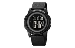 SKMEI Mens Digital Sports Watch&comma; Ultra-Thin Military Waterproof Wrist Watches for Men Women with Stopwatch Alarm Countdown Dual Time