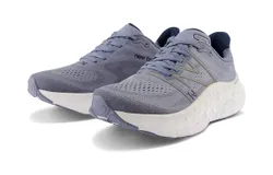 New Balance Men&apos;s New Balance Fresh Foam X More V4 Running Shoes &lpar; D Width &rpar; In Artic Grey &sol; Natural Indigo