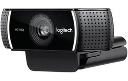 Logitech - C922 Pro Stream 1080 Video Conferencing&comma; Streaming and Gaming Webcam - Black