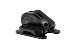 El&iacute;ptica Bajo Mesa&comma; Pedal El&eacute;ctrico Asiento&comma; Mini El&iacute;ptica Silenciosa y Compacta para Piernas con Control Remoto -negra