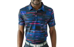 Yatta Golf Golf Polo In Light Wave