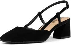 Nydj Women&apos;s Samson Slingback Pumps Sandals In Black Suede