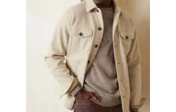 Tommy Bahama Silver Lake Cpo Jacket In Twill Heather