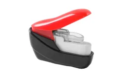 KW-triO Hand-held Mini Safe Stapler No Staples Stapleless 4 Sheets Capacity for Paper Binding Shop School Office Home Supplies