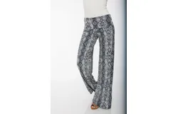 Pantalones Palazzo para Mujer con Estampado de Serpiente