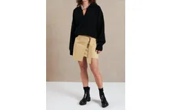Bec &plus; Bridge Peyton Mini Skirt In Sand