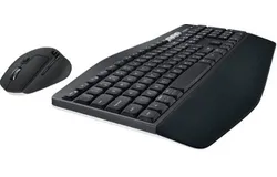 Logitech - MK850 Performance Full-size Wireless Keyboard and Mouse Combo for PC and Mac - Black