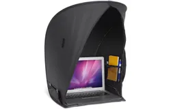 RitzGear Laptop Sun Shade, Portable Laptop Tent & Carry Case for 17” Computer, Tablet & Smartphone