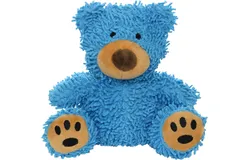 MIGHTYMicrofiber Medium Bear-– Made with Squeaker Balls and Minimal Stuffing&period; Strong & Tough&period; Interactive Play&period; Machine Washable & Floats