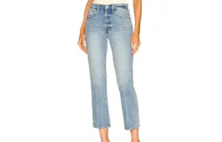 Pistola Charlie High Rise Straight Leg Jean In Ventura