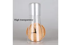 Clear Bedside Water Carafe Set with Tumbler Glass for Bedroom Nightstand&comma; Night Water Carafe with Glass&comma; Mouthwash Decanter for Bathroom&comma;Glass Water Carafes with Cup Set in Guest Room &lpar;30 oz&sol;800ml &rpar;