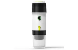 Portable American Espresso Multifunctional Capsule Coffee Maker Small USB 3 in 1 Outdoor Car Home &lpar;White&rpar;