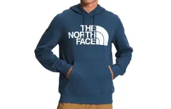 The North Face Half Dome Hoodie In Shady Blue