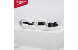 Speedo flying fish series high definition wide field of view professional anti-fog swimming equipment swimming goggles white&sol;black
