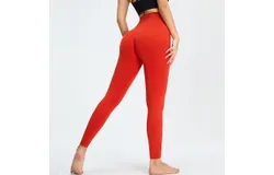 Women's High Waist Leggings - No See-through Control Abdominal Cycling Fitness Yoga Pants M code