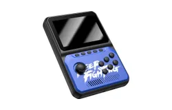 Nueva Consola de Juego Cl&aacute;sico NX-35 de 3&period;5 pulgadas 2700 en 1 Consola de Juego Port&aacute;til de 64 bits Jugador de Juegos de Video-Azul