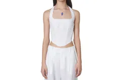 Nia Mia Corset In White