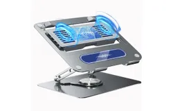 Laptop radiator Carbon steel double layer double axis lift folding 360° rotation laptop