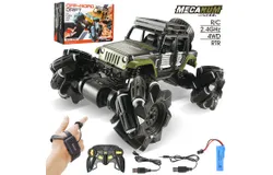 Children&apos;s gesture remote control off-road vehicle&comma; full alloy stunt 4WD remote control toy car&comma; high-speed drifting & traverse off-road & climbing remote control car Handle remote control&sol;watch remote control