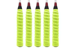 5pcs Racket Grip Tape Super Absorbent Badminton EVA Overgrip Anti-slip Tennis Grip Absorb Sweat Racket Sticky Hand Grip