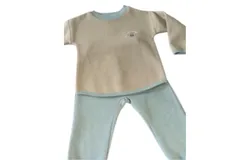 Infant & Toddler Sweatshirt and Sweatpants Football Themed Set for Little Boys & Girls 2 Piece Outfit