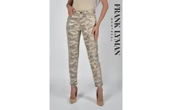 Frank Lyman Snake Jean In Gold