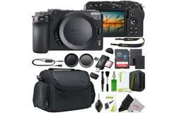 Nikon Z 30 Mirrorless Camera Body Only &lpar;Black&rpar; &plus; SanDisk 64GB Ultra SDXC UHS I Memory Card &plus; BePro BC-1 Case &lpar;Small&rpar; &plus; Professional Cleaning Kit APS-C DSLR Cameras Sensor Cleaning Swabs with Carry Case &plus; VidPro USB 2&period;0 Type-C microSD and SD Card Reader