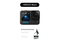 GoPro HERO12 Black anti-shake action camera 5&period;3k HD waterproof gopro12&comma; 64G memory card&comma; three-way selfie stick 2&period;0