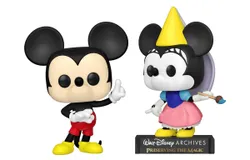 Funko Pop&excl; 2 Pack Disney - Minnie & Mickey Mouse &num;1110 &num;1187