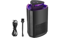 Indoor Insect Trap Non-Zapper&comma; Fruit Fly Traps for Indoors&comma; Catcher and Killer for Mosquitos&comma; Gnats&comma; Moth and Fruit Fly&comma; Insect Trap for with Bug Light & Strong Suction