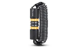 Bicycle Safety Lock Bike Helmets AntiTheft Elasticity Locks 4 Digits Combination Password Road Bike Steel Cable Lock Portable Cycling Lock