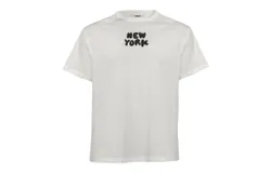 Cotton New York Tshirt - Grey