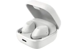 Sennheiser ACCENTUM True Wireless Earbuds - Crystal-Clear Sound with Hybrid ANC&comma; Ergonomic Design&comma; 28-Hour Battery Life&comma; Touch Interface and Dual Mic Call Quality - White