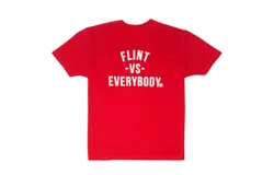 Flint Vs Everybody Men&apos;s T-Shirt In Red