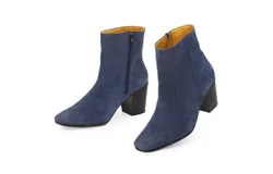 Charleston Shoe Co&period; Drake Ankle Bootie In Blue