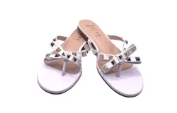 French Sole Women&apos;s Bina Slip-On Sandal In White