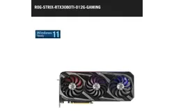 ROG Strix RTX 3080Ti OC Edition 12GB GDDR6X enhanced graphics card black memory 12GB
