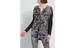 Lysse Millie Top In Broken Chevron