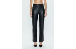 Pistola Cassie Super High Rise Straight Pants In Slate Black