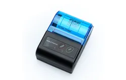 Receipt Printer&comma; Portable Mini Thermal Receipt Printer Wireless with 58mm Print Paper portable thermal Bluetooth receipt printer MPT-II handheld micro cash register printer Compatible with Android&sol;Windows&sol;IOS for Restaurant Sales&lpar;Blue&rpar;
