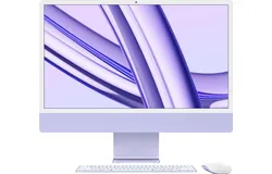 Apple - iMac 24" All-in-One - M3 chip - 8GB Memory - 256GB &lpar;Latest Model&rpar; - Purple
