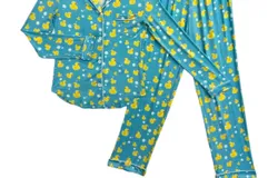 Katie J Nyc Junior Girls Maia Pants Set In Rubber Ducks