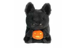 Aurora® Spooky Rolly Pet™ 11cm Benedict Bat™ Black Stuffed Animal