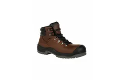 Rocky Worksmart Women&apos;s Composite Toe Waterproof Work Boot - Wide Width In Brown