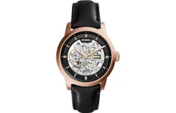 Reloj Fossil Hombre &vert; Coleccion Townsman &vert; Modelo ME3084 &vert; Caja Redonda &vert; Ø 40mm Acero inoxidable &vert; Cierre Hebilla &vert; Movimiento Cuarzo &vert; Dial Negro &vert; Cristal Mineral &vert; Correa Cuero Negro &vert; 50m &sol; 5 ATM &vert; Línea Automático